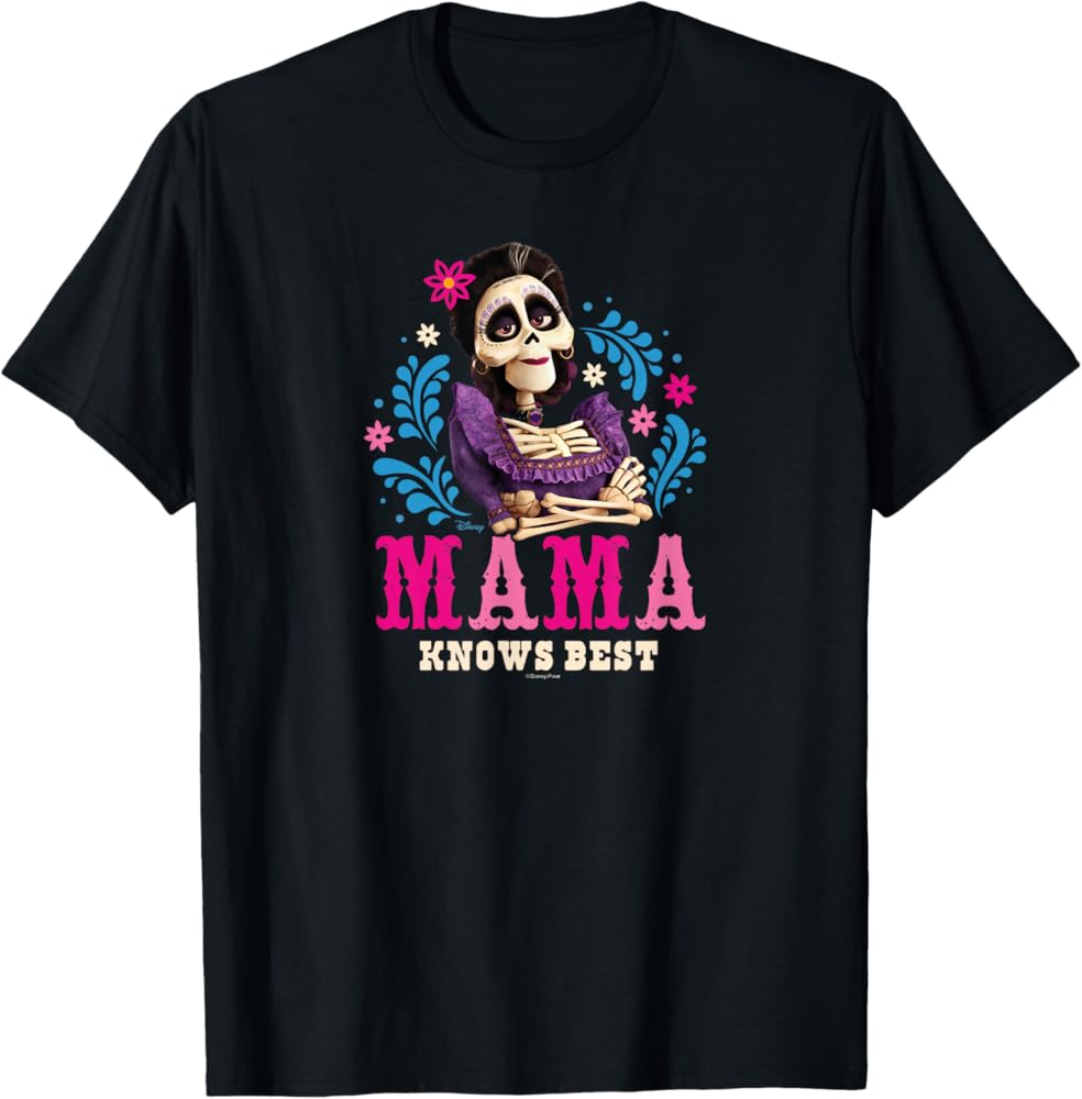 Amazon.com: Coco - Imelda Mama Knows Best T-Shirt : Clothing